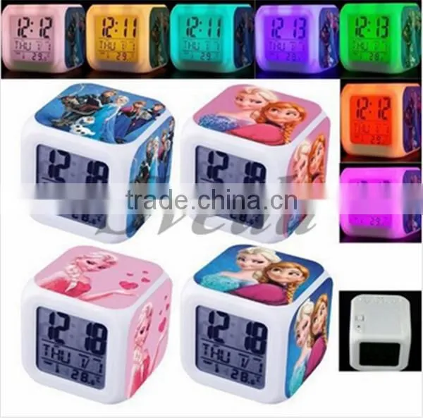 (Hot movie) Hot Gift 2015 New Fast & Furious LED Digital Clock Alarm Clock Mini clock