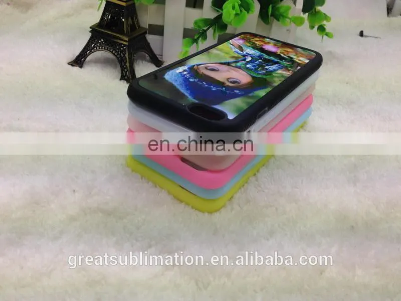 TPU+PC sublimation printable i phone 6 cases