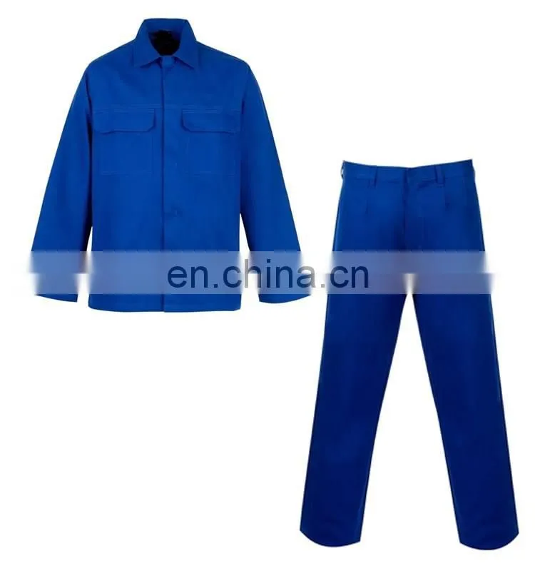 EU market Cheap Work Clothing Bue wear Engineering Uniform Workwear