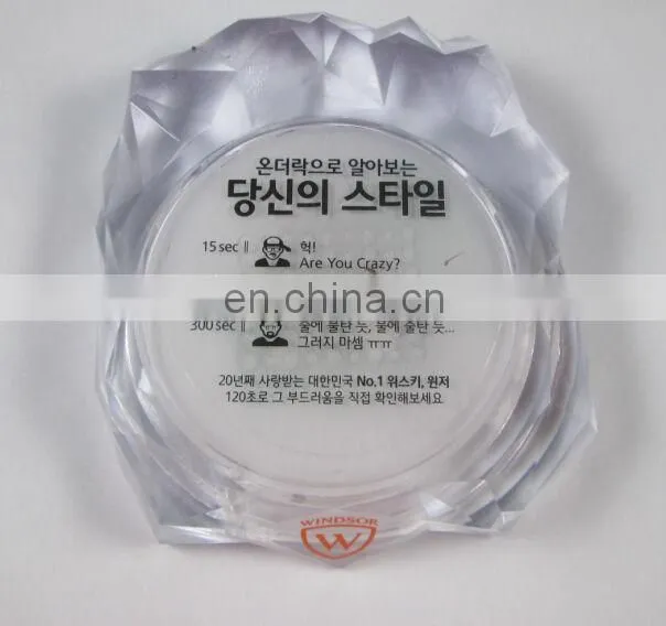 100mm diameter round shape led coaster pads cup led coaster