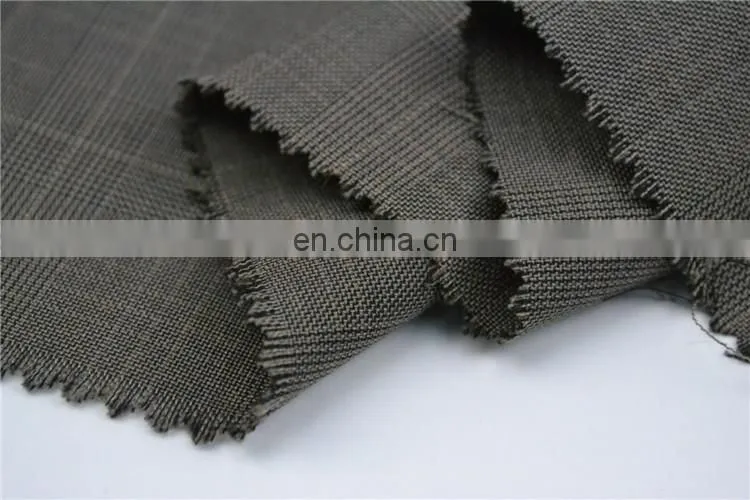 men suit tr check fabric for making school uniforms tr suiting fabric in checks
