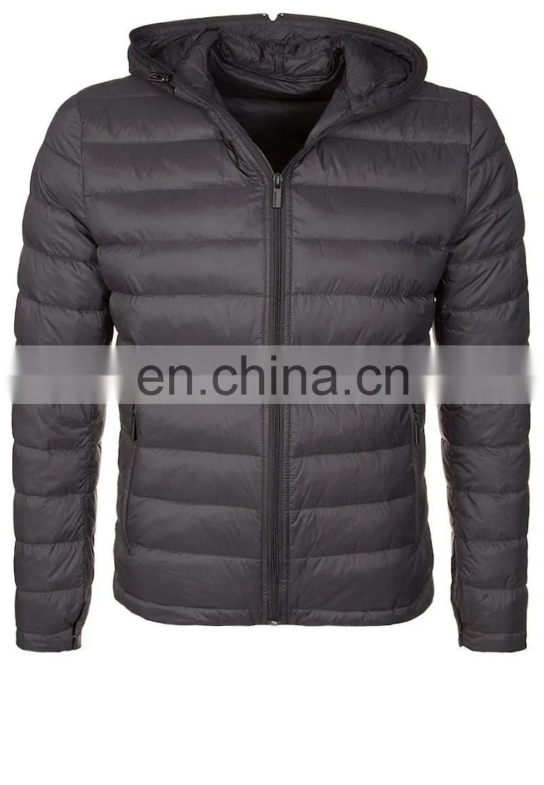 fashionable artificial light down jacket for men