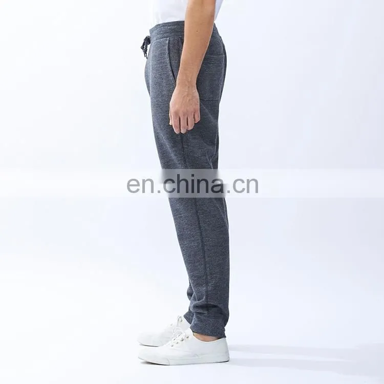 boys dark marl leisure french terry blank sweatpants