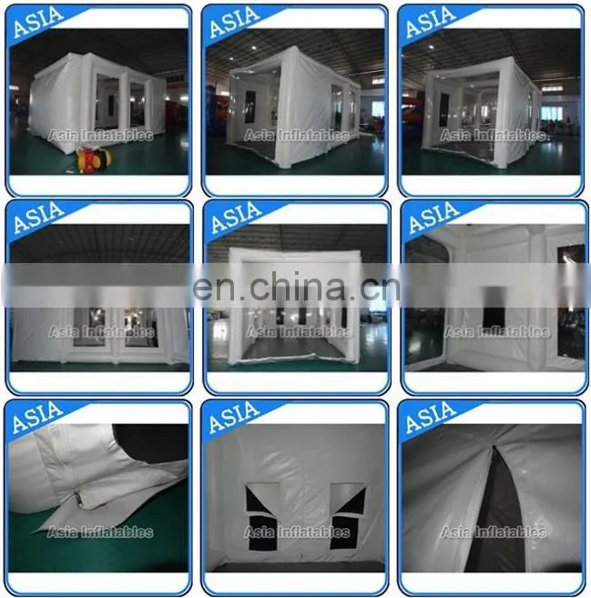 Custom Portable Inflatable Paint Booth In Garage, Buy Inflatable Spray Booth, Inflatable Work Stations