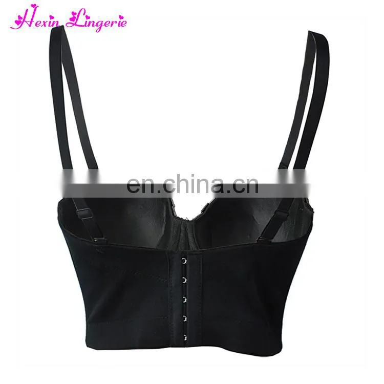 Fast Delivery black bead decoration chinese plus size sexy fat women bra