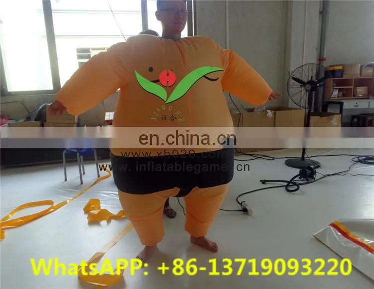 New inflatable sports games/ sumo wrestling suits for hot selling