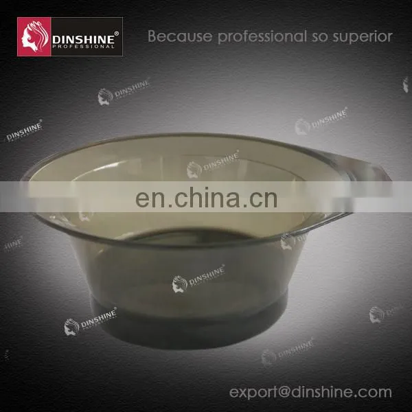 Hair salon transparent plastic tinting bowl