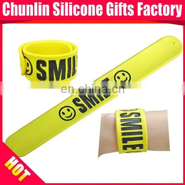 2013 Debossed Slap Silicone Wristbands
