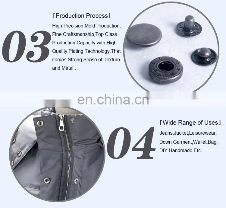 Spring Metal Snap Button BM10152