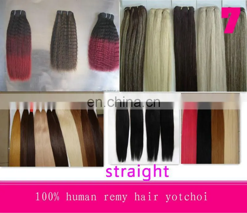 Hot sale factory cheap price high quality 100% human remy weaving hair