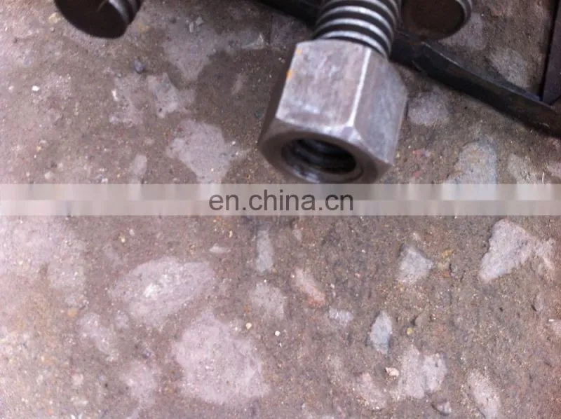 High quality Large size rolled screw thread round bar with nuts,screw bolt