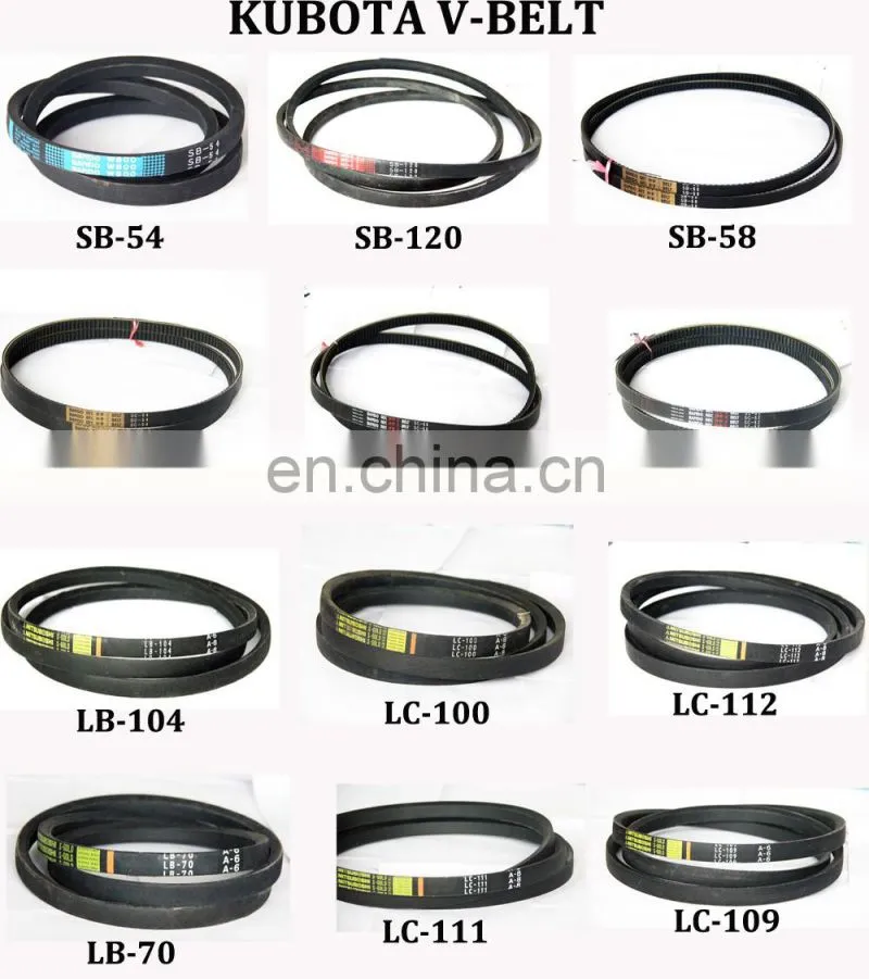 High Quality Kubota Belt LC-96 A-8 For Harvester