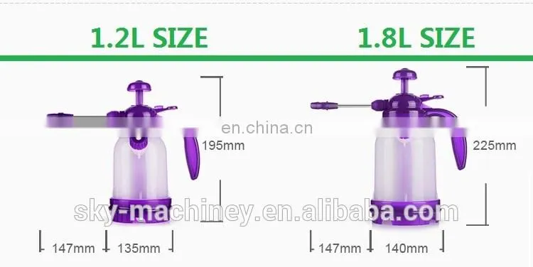 2018 NEW PRODUCTS 1.2L viton compressed air pressure sprayer