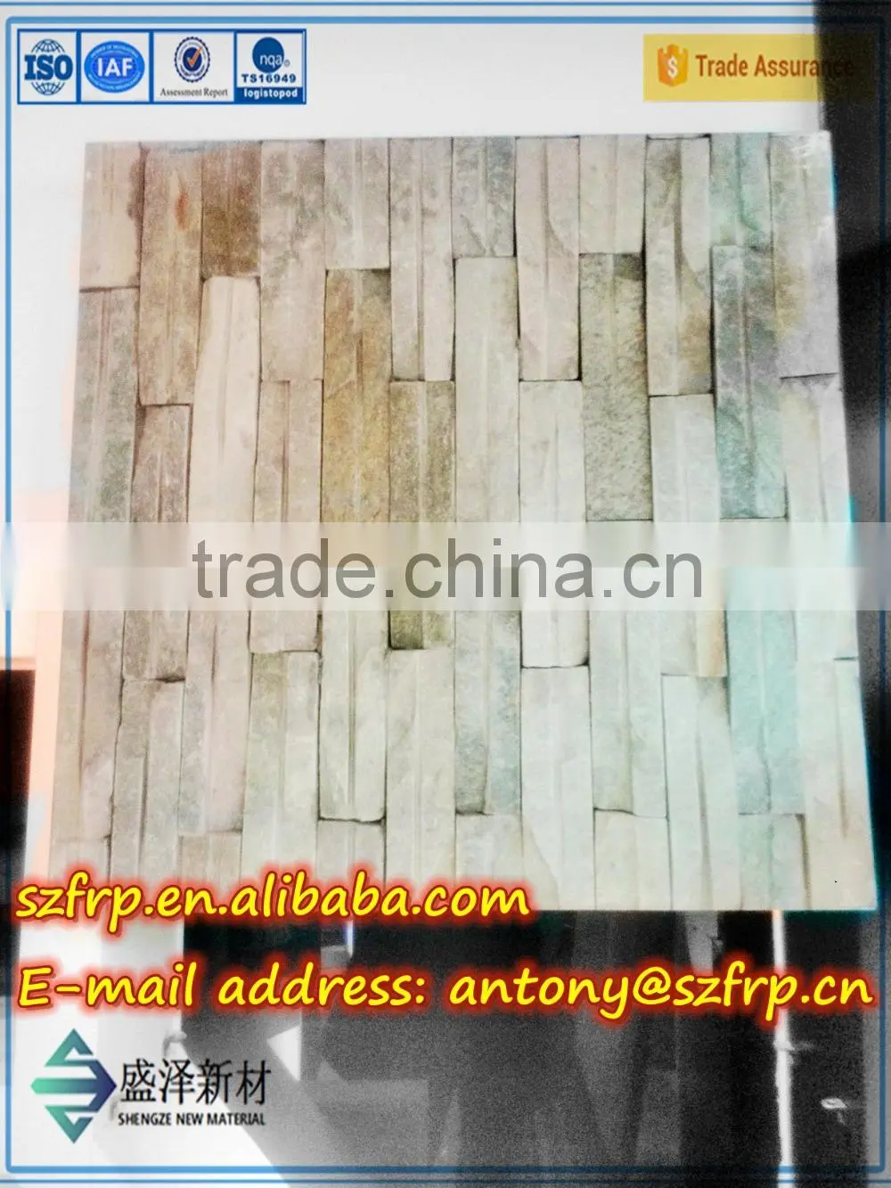 Frp/grp simulation Decorative Panels The simulation of metope