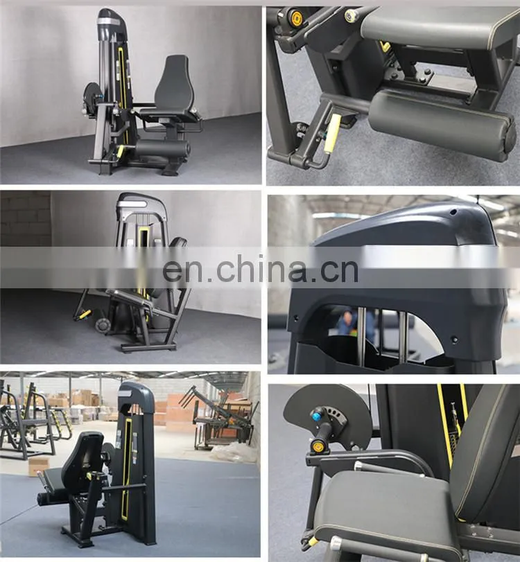Gym equipment fitness leg extension leg curl