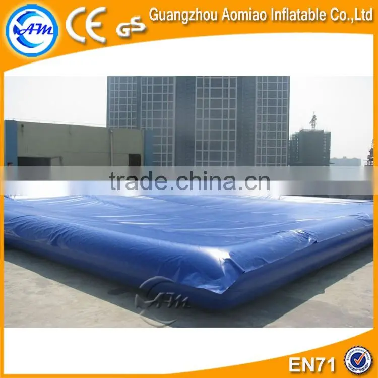 Walking water ball pool with cover, inflatable floating water pool wholesale