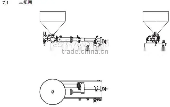 Semi Automatic Cream,Paste,Ketchup,Toothpaste,Cosmetic Cream,Tomato Sauce Filling Machine On Sale