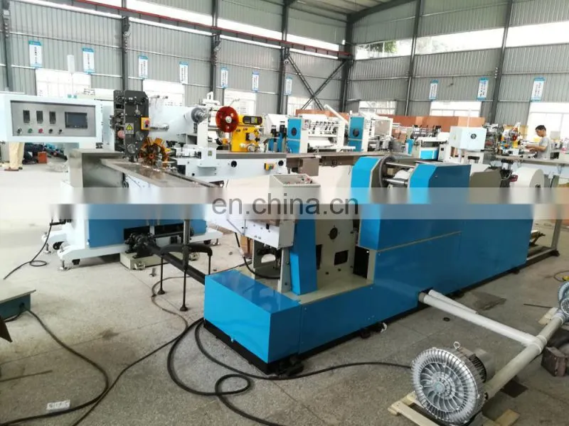 Good price disposable handkerchief paper production line
