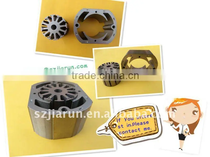 pump 12 slot stamping rotor and stator lamination core