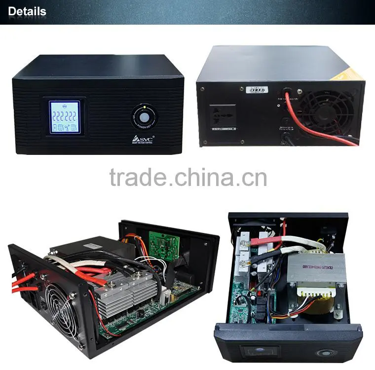 LED/ LCD High Efficiency Sine Wave 12V DC To 220V AC Inverter