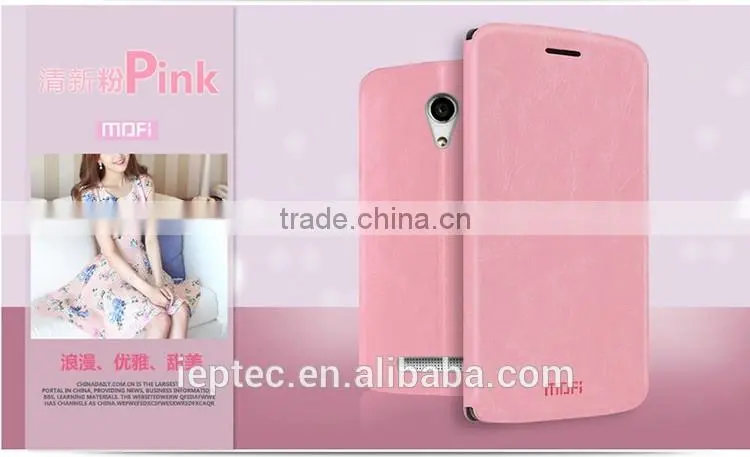 MOFi Case Funda Celular Housing for TCL P316L , Mobile Handset Coque Flip Leather Back Cover for TCL P316L
