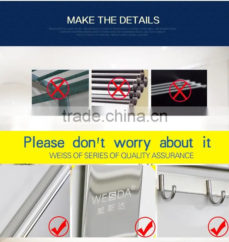 Wesda good quality Bathroom Towel rack With Hooks134
