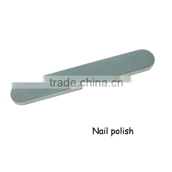 2 side emery board and french manicure nail polish
