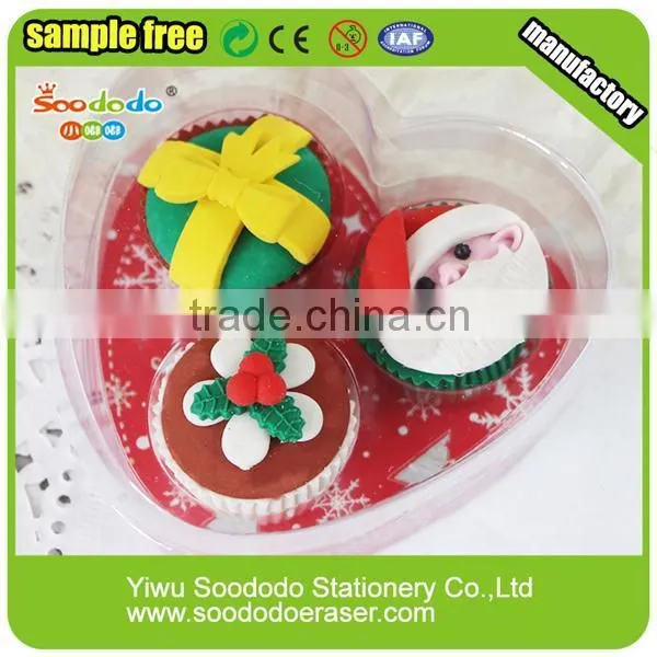 Chinese supply Christmas Erasers sets