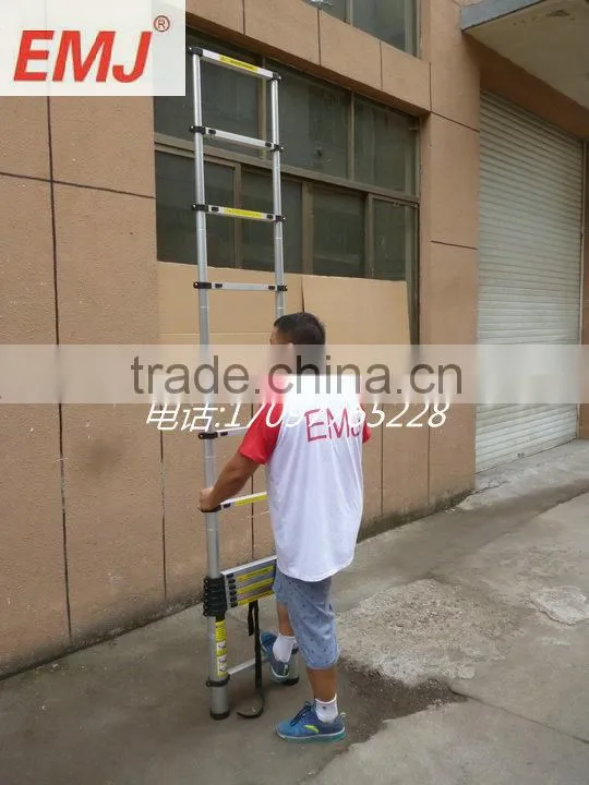 TELESCOPIC 3.2m ALUMINIUM DIY FOLDABLE EXTENDABLE BULIDERS MULTI PURPOSE LADDER