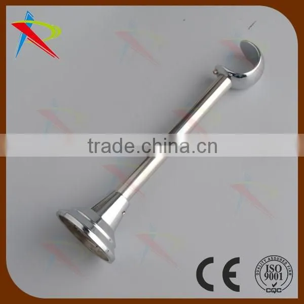 Double type aluminum alloy curtain pole supports/hangers