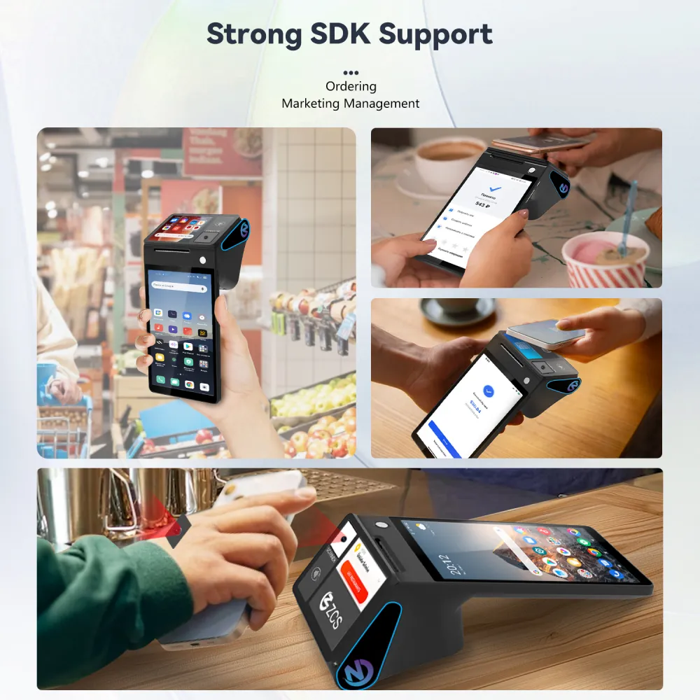 Z108 handheld palm vein payment POS for field sales