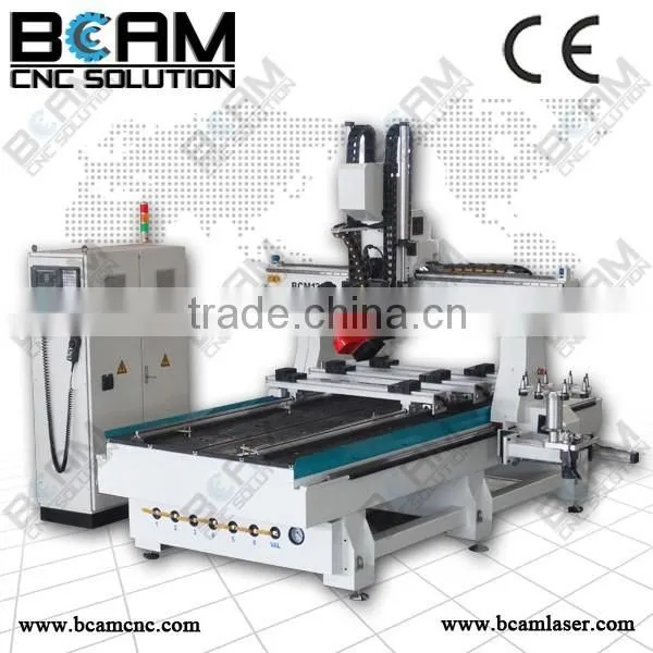 Jinan best quality cnc router 1325D of 4 axis