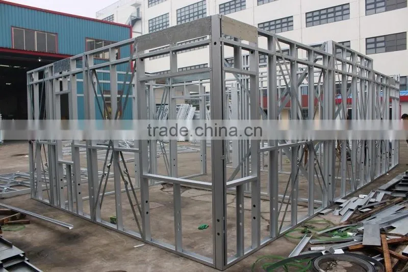 European style villa / simple light steel structure villa house