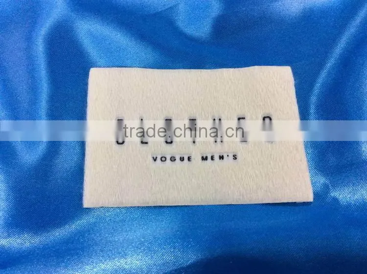 Cheaper special discount fashion woven label for clothes