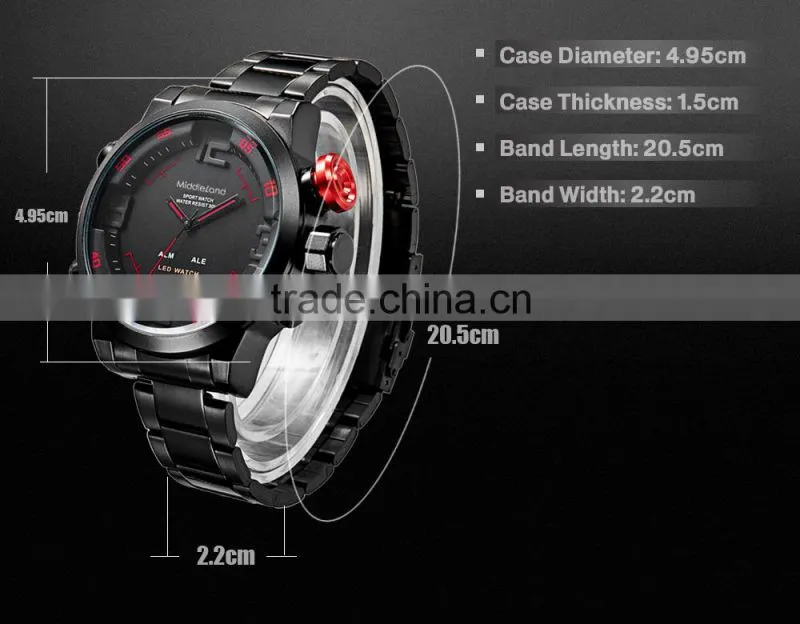 2015 Touch Screen Fashion Digital Male Watches Men Luxury Brand Men's Sports Clock Electronic Wrist Watch Wristwatches
