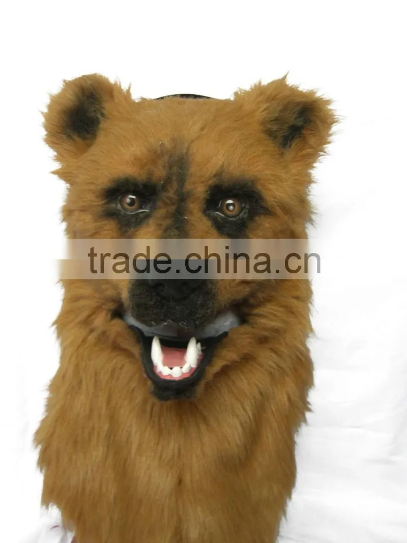 Moving Mouth Animal Mask For Kids , Ood Mask Realistic Animal Mask Adult Party Halloween Mask