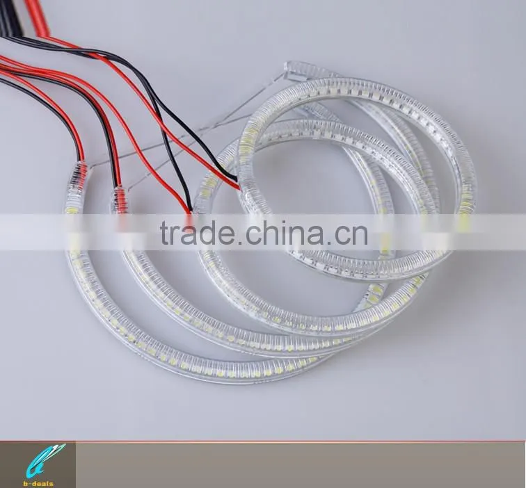 B-deals two choices SMD plastic cover Angel Eyes led Rings for Mitsubishi LANCER X