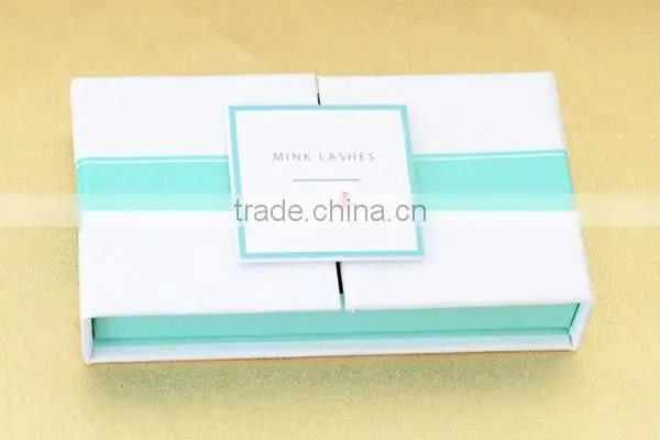 Fashional cosmetic empty packaging box for eyelashes round paper box mink lashes packaging paper tube