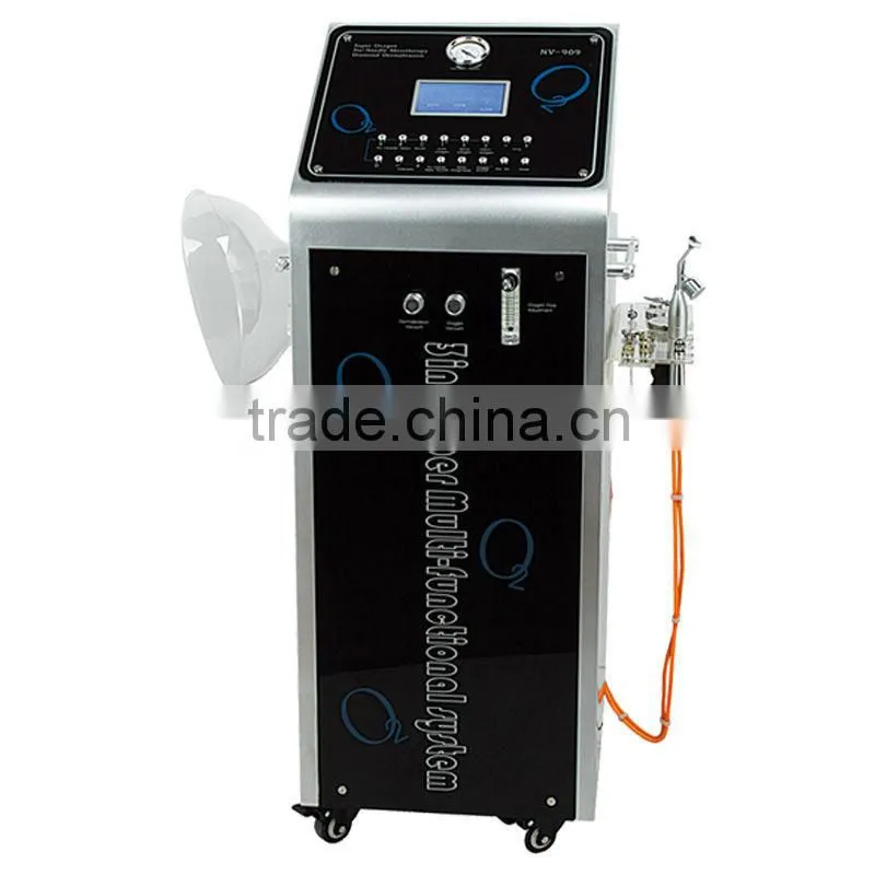 VY-909 Best 3 in 1 diamond microdermabrasion and oxygen machine with needle free injection