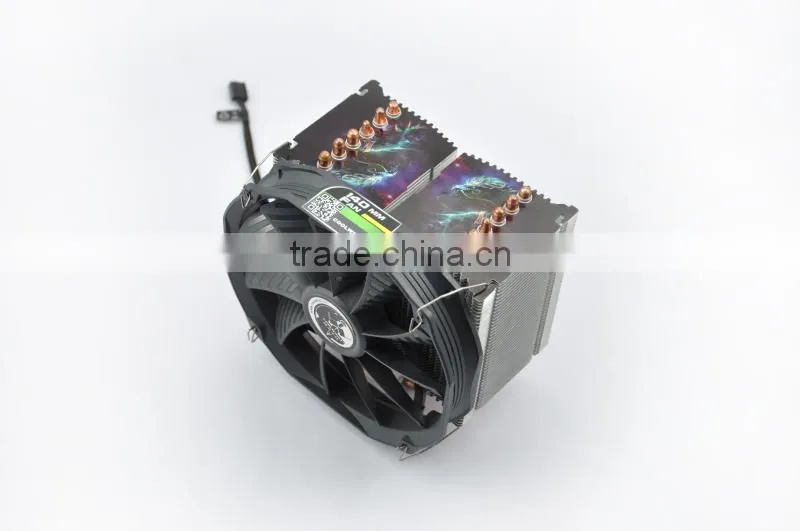 cpu cooler for Intel LGA 115X and AMD series with heat pipe