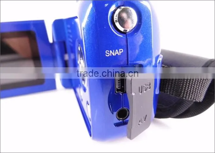 HD 12MP digital camcorder with led flash light video camera