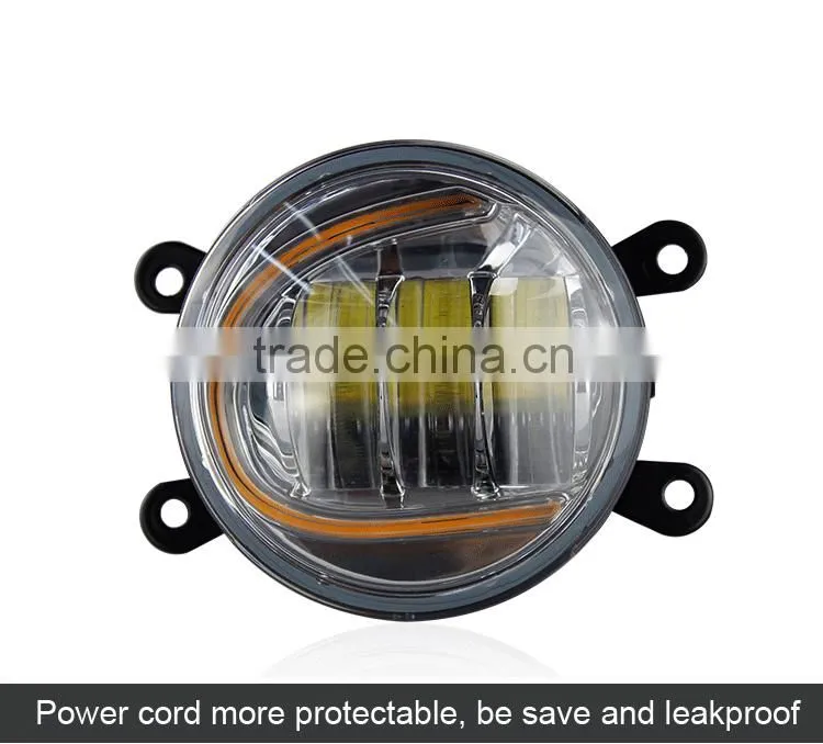 Round Korea Chip Fog Light Assembly For Toyota Avanza Ford Mondeo Jeep