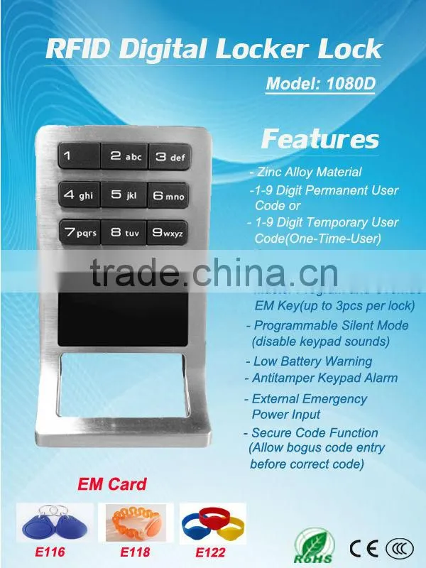 Top quality smart design electronic digital locks for lockers