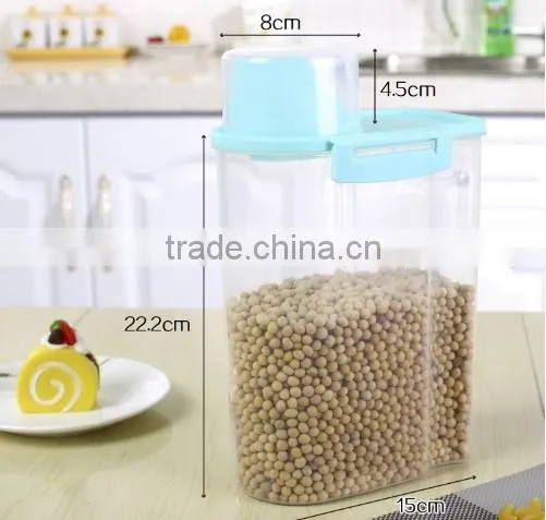 2.5L plastic transparent preserving box
