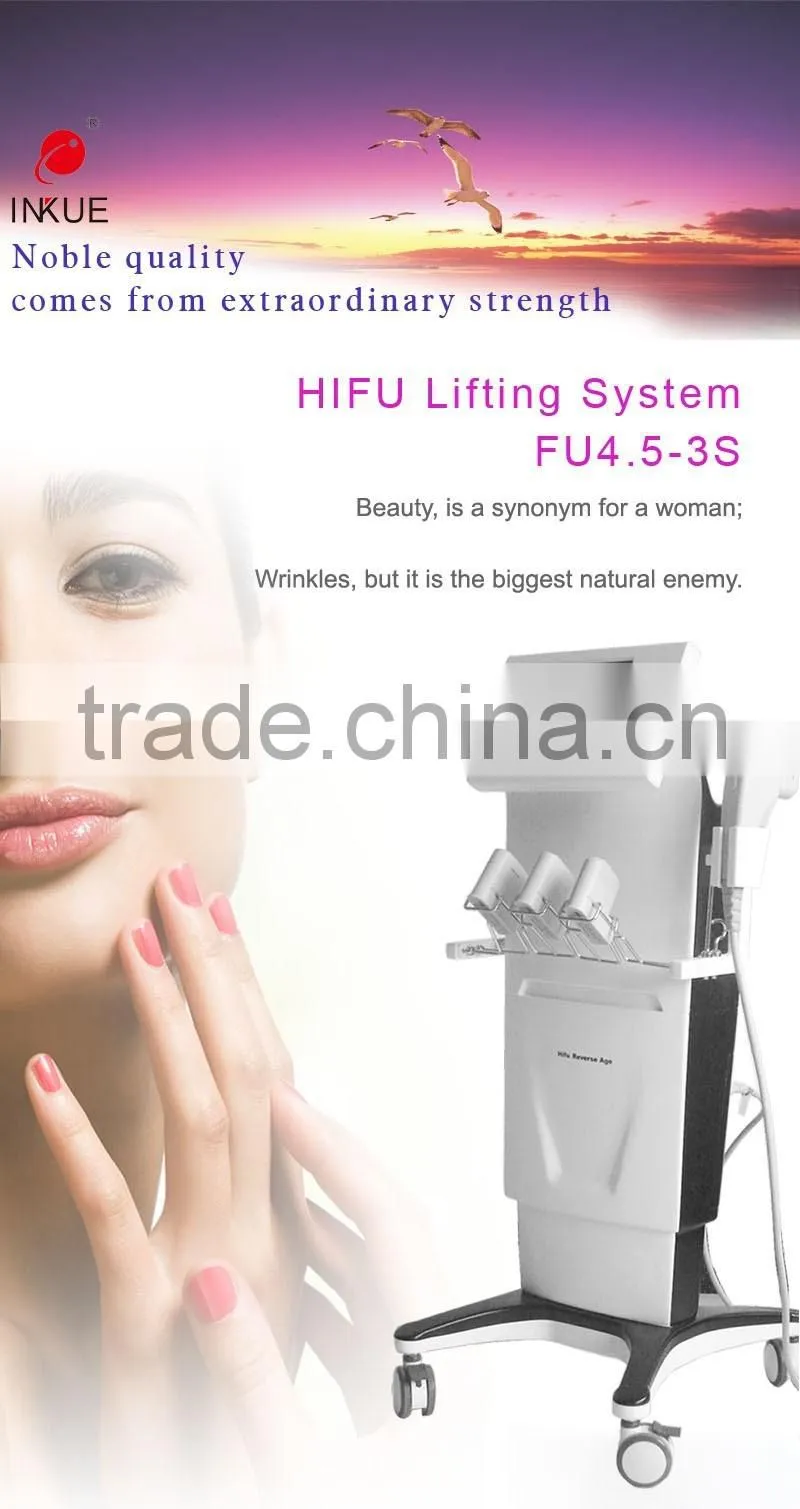 Newest Technology Focused Ultrasound Hifu Beauty Machine For Face Tightening