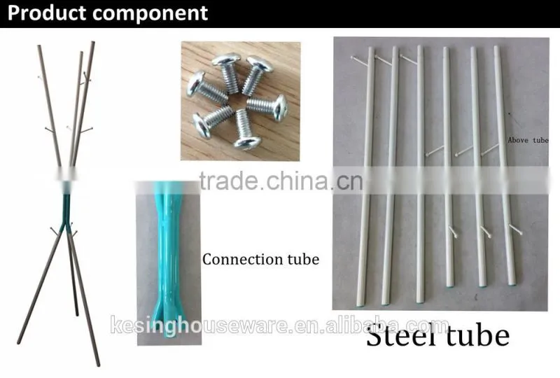 Tree shape Great for steel shop clothes hanger stand