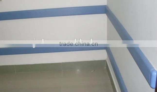 wall mounted and corridor position wall bumper guards HS-610A