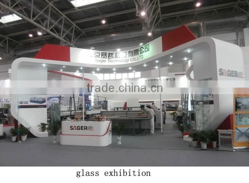 made in china glass straight line miter edging machine with CE certification