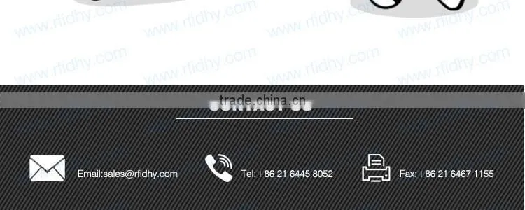 Order Printed Silicone Wristbands RFID for Fitness/gym