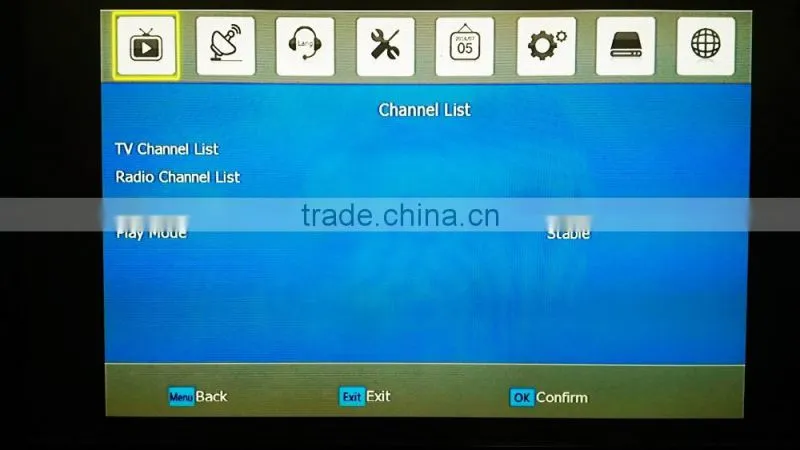factory direct price hd 1080p dvb t2 s2 digital combo decoder auto roll powervu